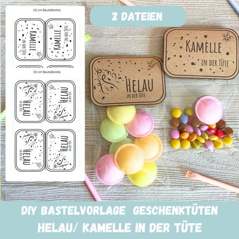 Geschenktuete Helau Kamelle In Der Tuete