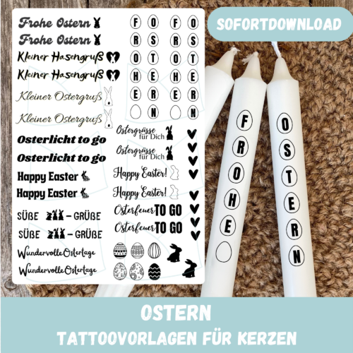 KerzentattoosFroheOstern